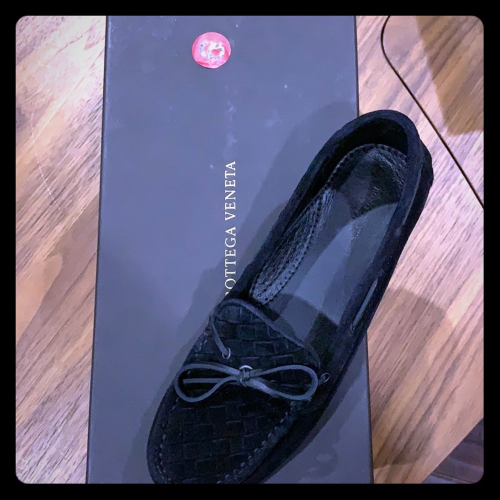 Authentic Bottega Veneta suede shoes